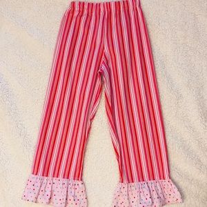 Hannah Kate Ruffle Pants Girls Size 6